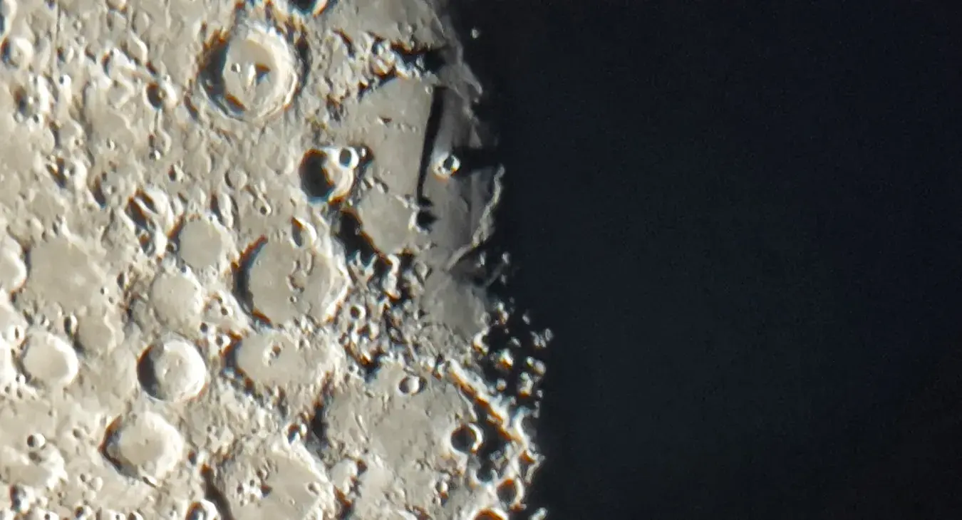 Moon closeup