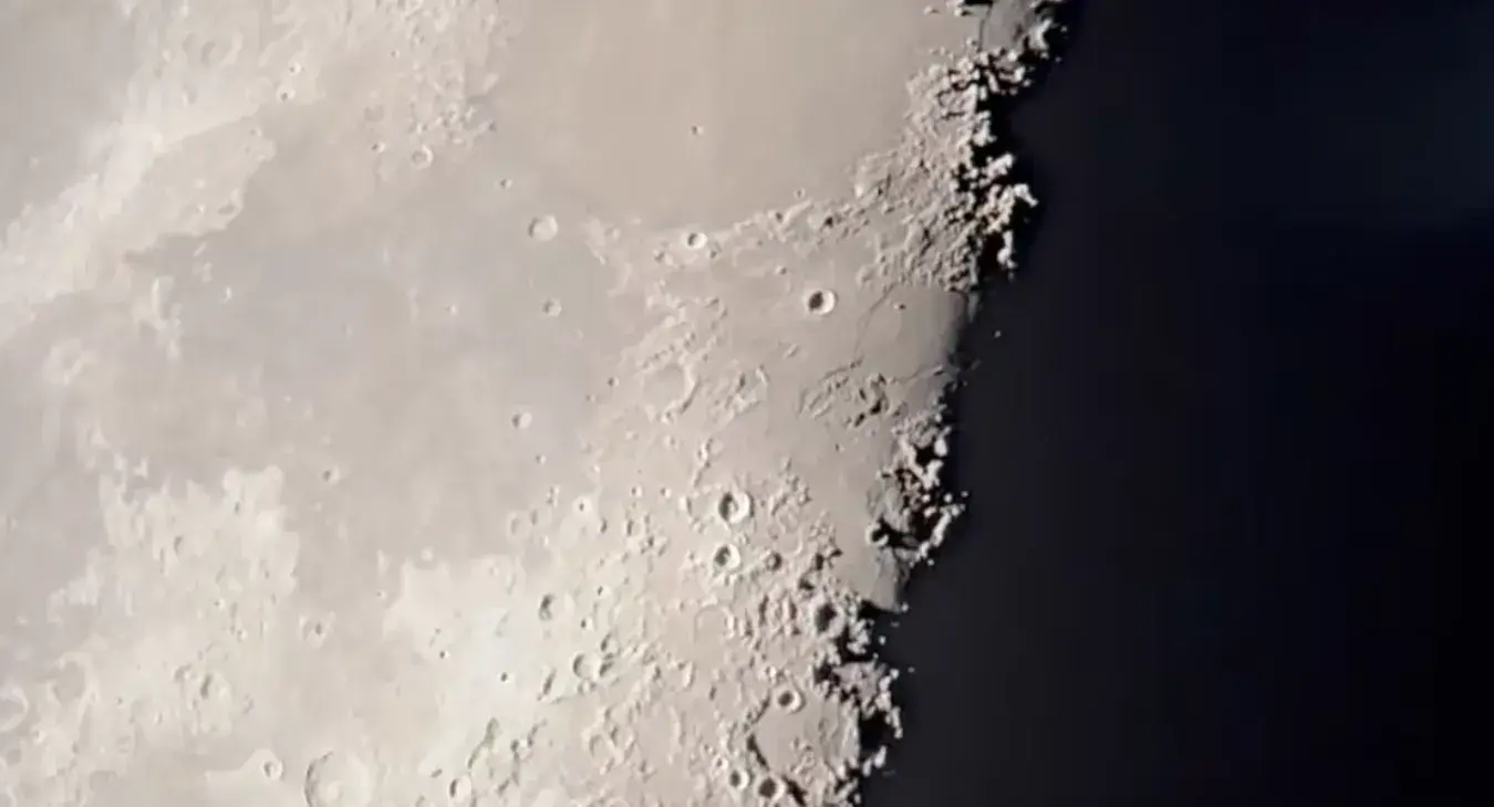 Moon closeup