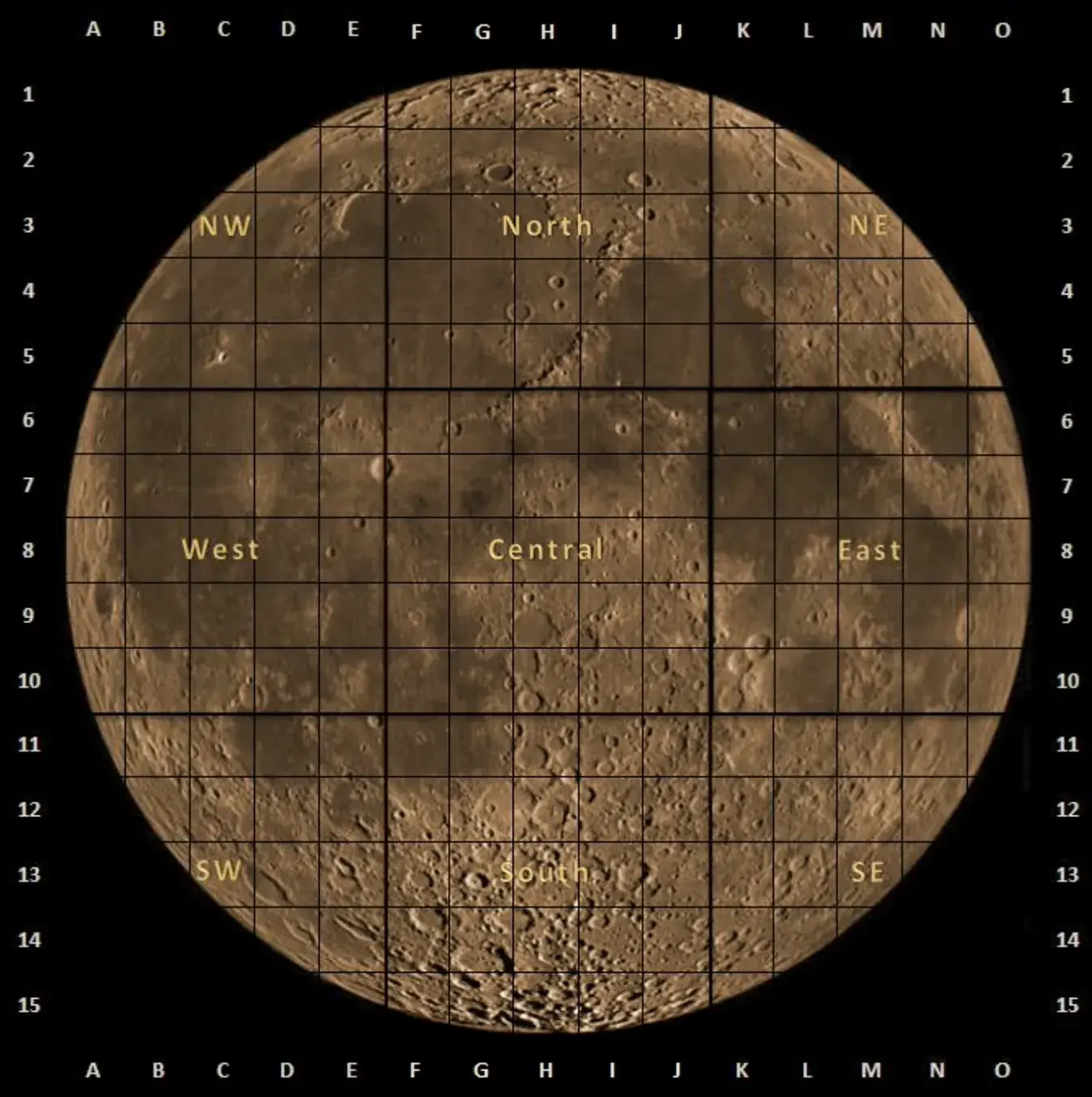 Moon Map