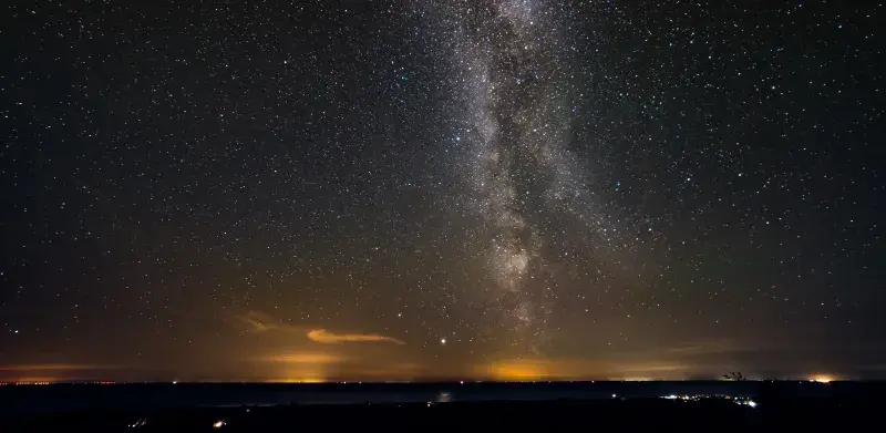 Milky Way seen from Møn