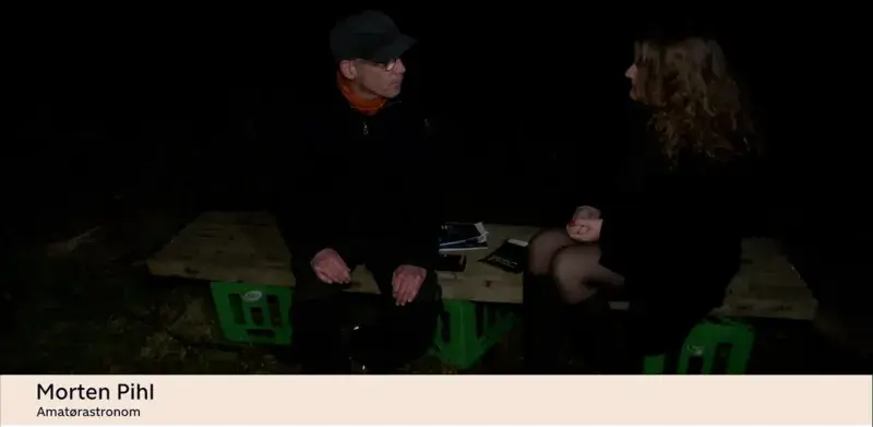 TV2 news - billede af Journalist Cecilie Frederiksen og Morten Pihl